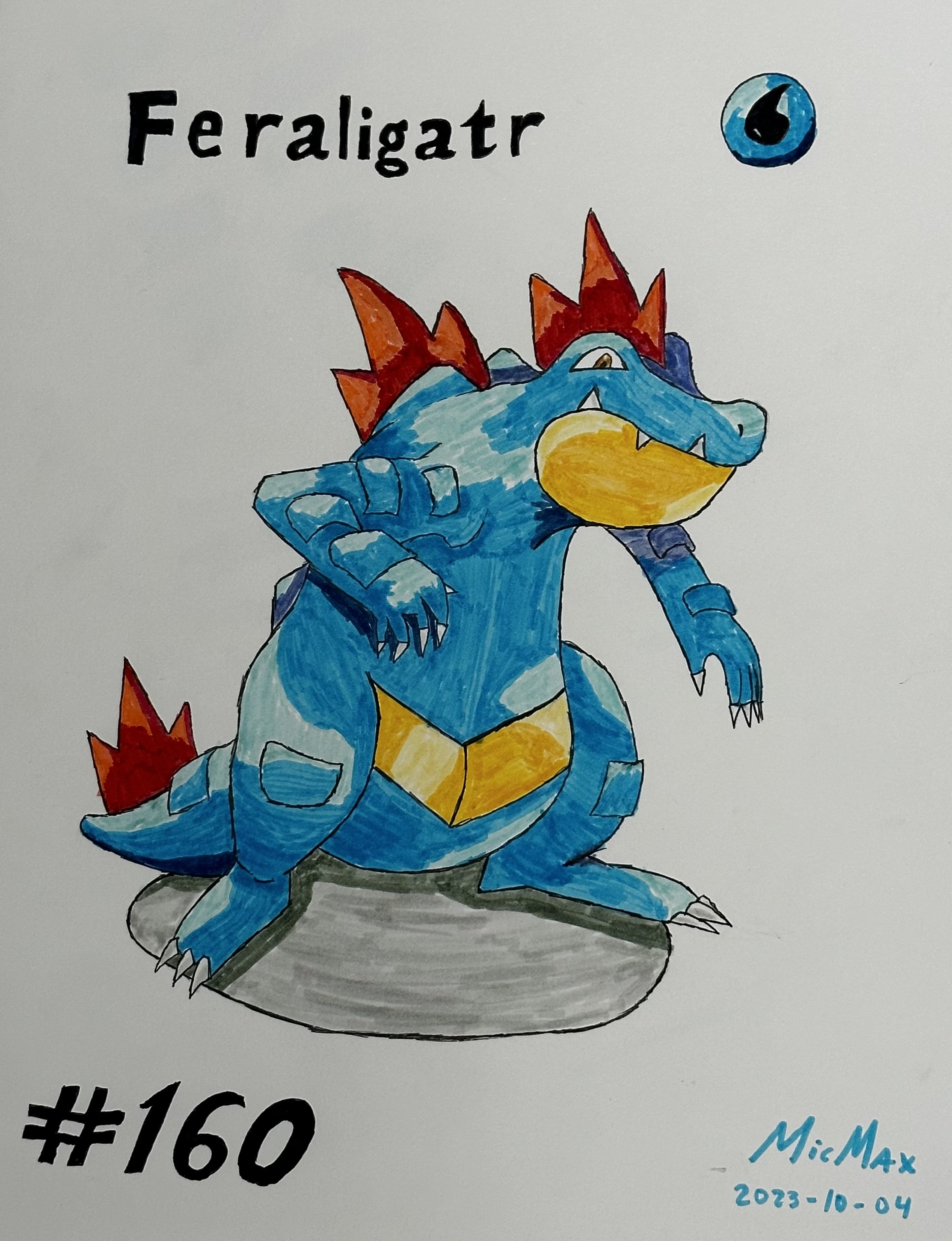 The Pokemon Feraligatr